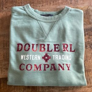 RRL French Terry Company Sweater NWOT